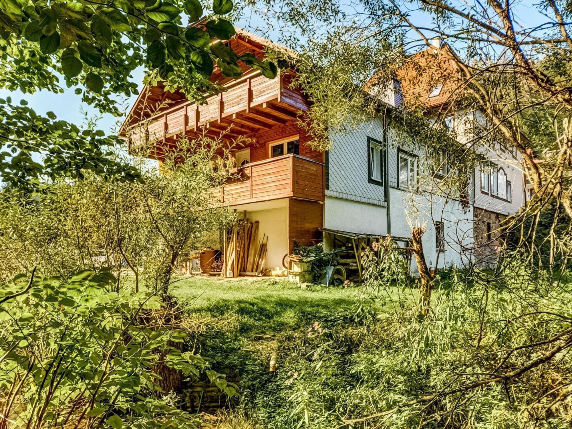 Apartment Thuringian Forest With Balcony Gießübel Extérieur photo