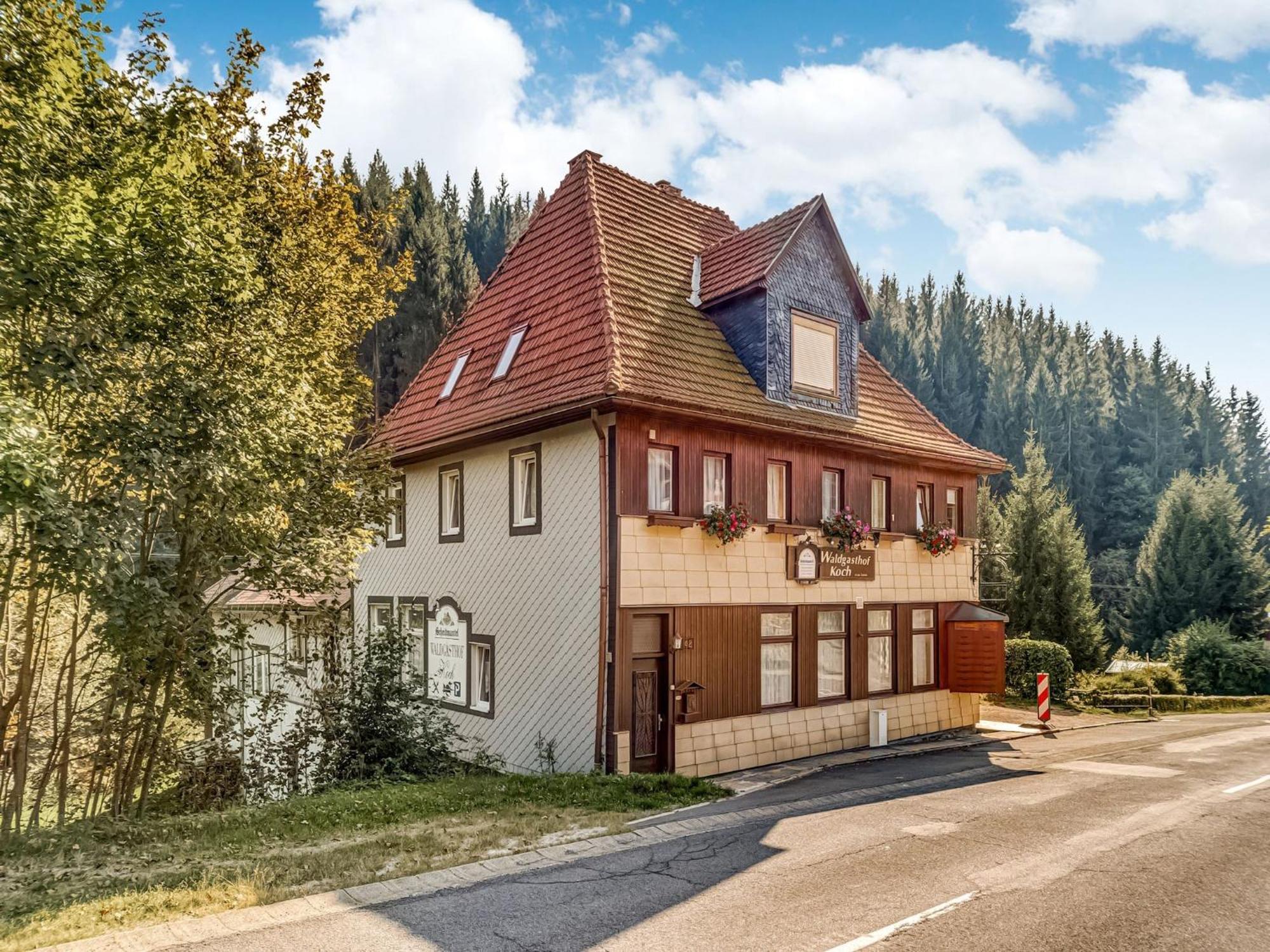 Apartment Thuringian Forest With Balcony Gießübel Extérieur photo